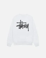Stüssy Basic Crew Ash Heather