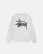 Stüssy Basic Crew Fog