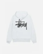Stussy Basic Hoodie Ash Heather