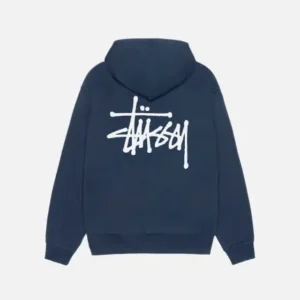 Stussy Basic Hoodie Navy