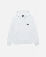Stussy Basic Hoodie Ash Heather