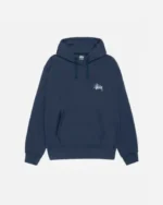 Stussy Basic Hoodie Navy