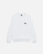 Stüssy Basic Crew Ash Heather